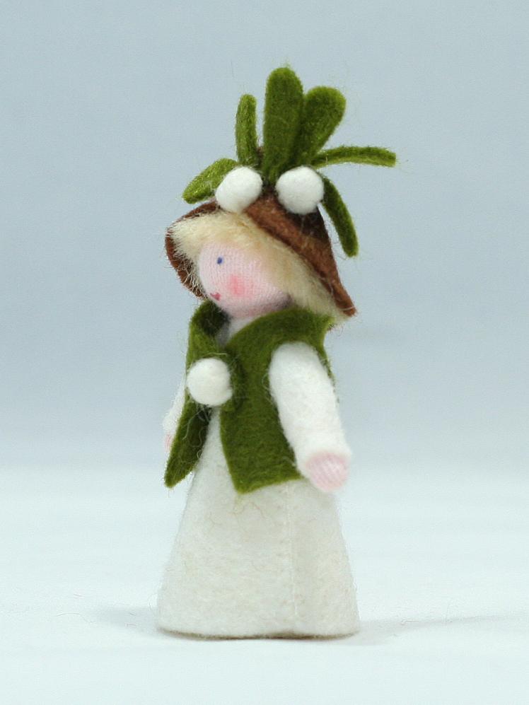 Mistletoe Prince Felted Waldorf Doll - Four Skin Tones