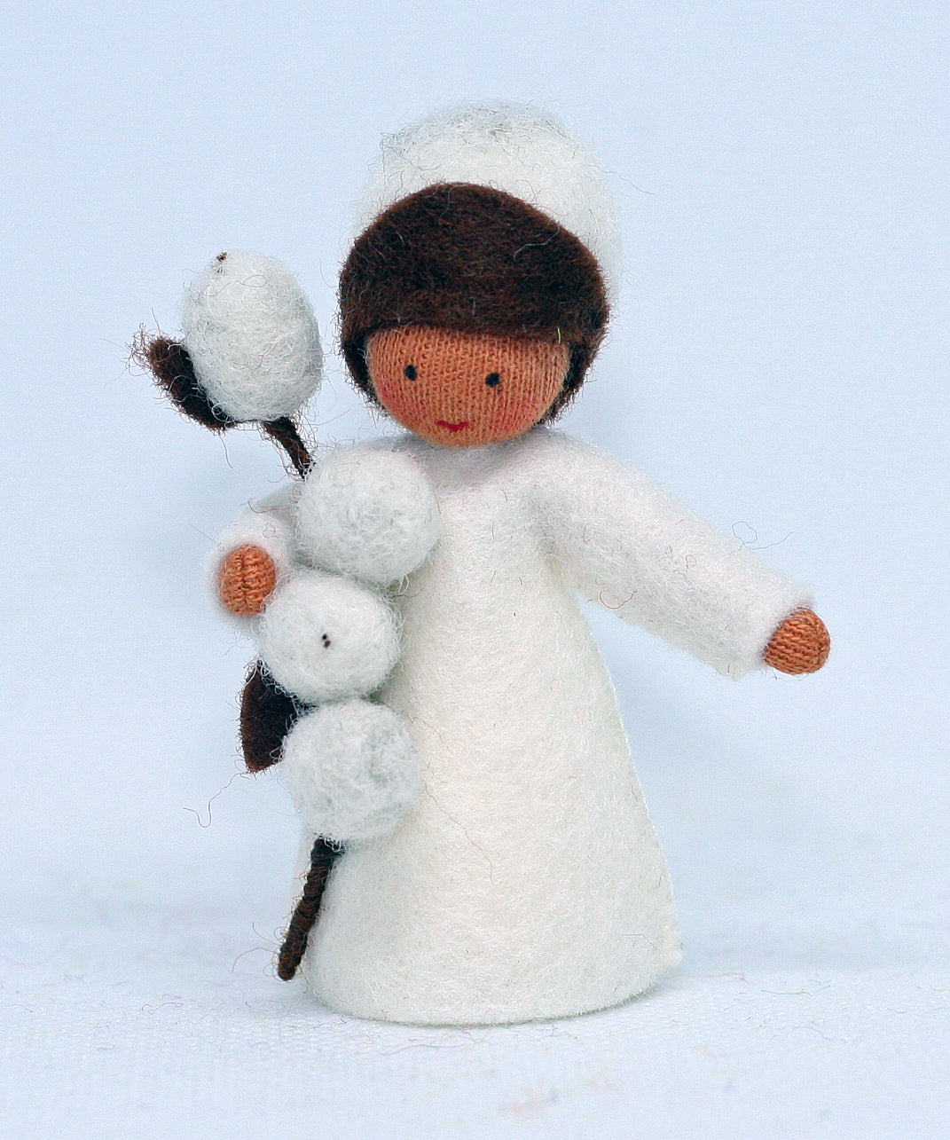 Catkin Prince Felted Waldorf Doll - Three Skin Colors