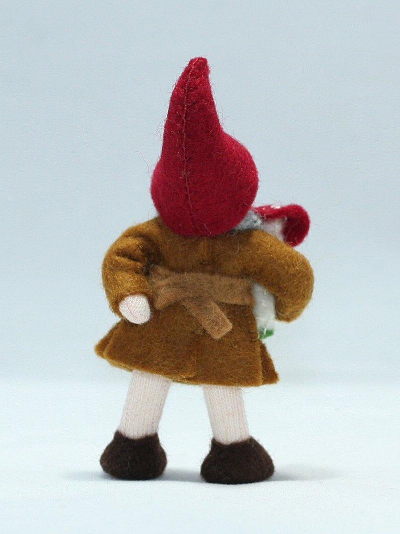 Woodland Gnome Woman Felted Waldorf Doll - Three Skin Tones