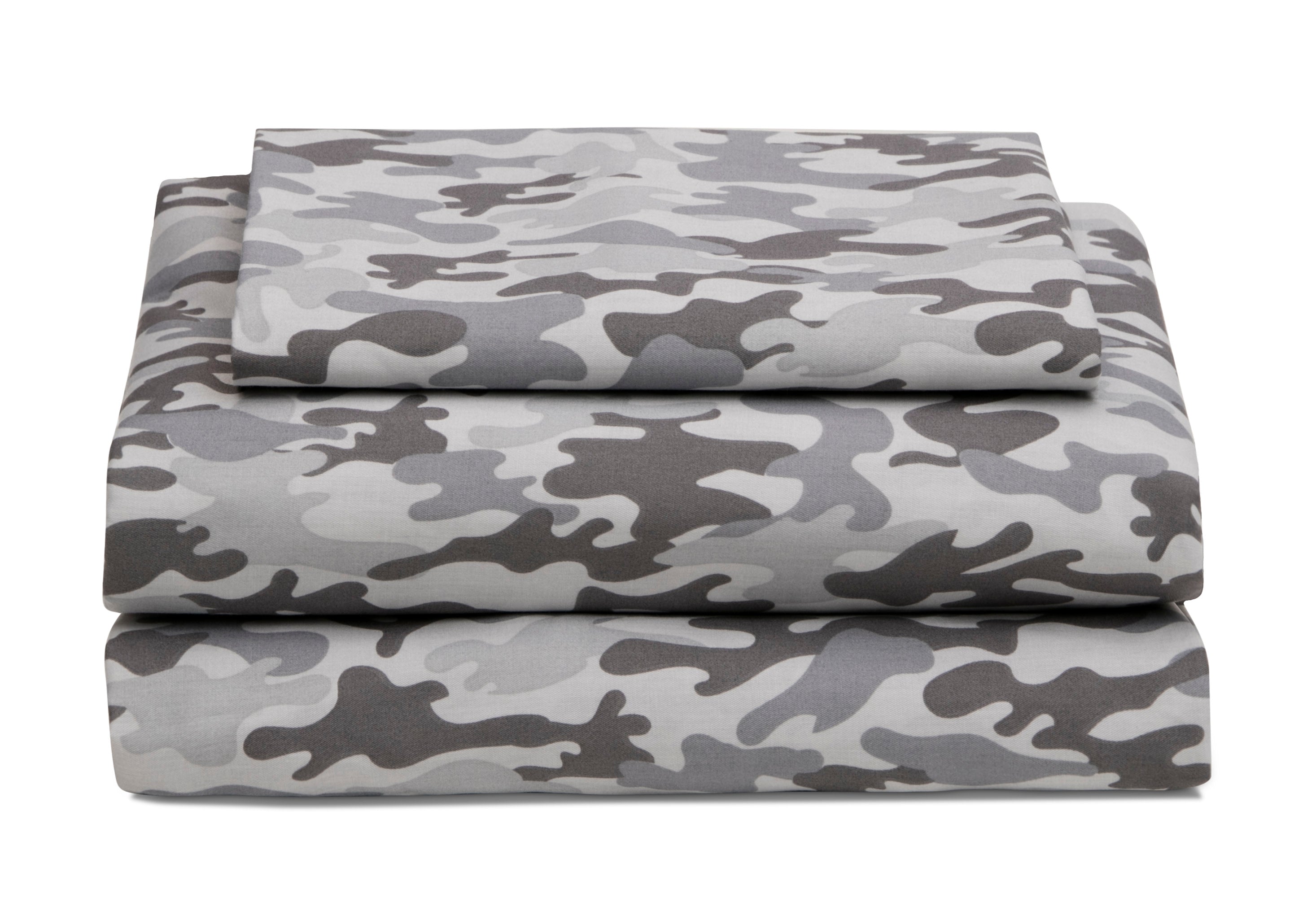 Camo 3-Piece Twin Sheet Set