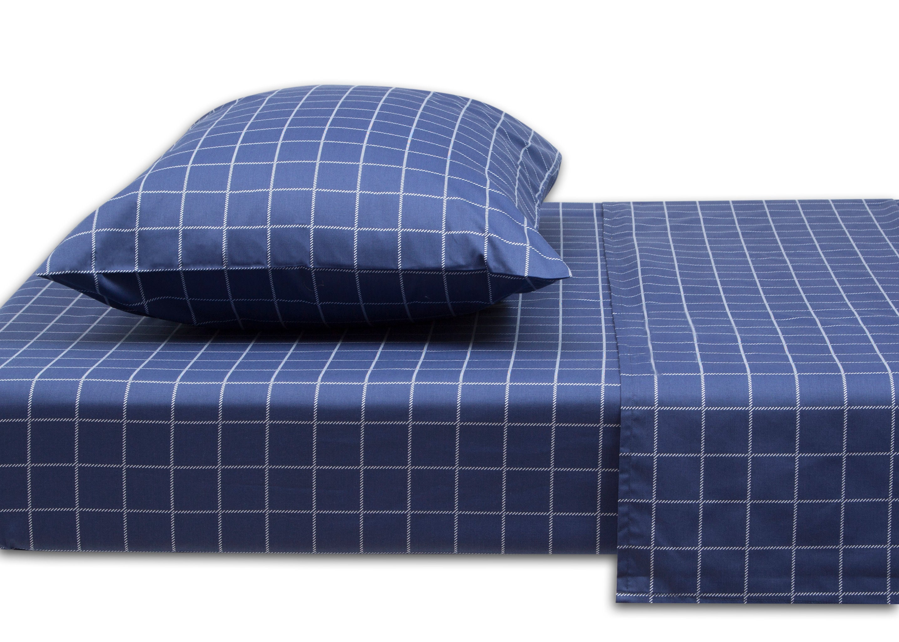 Plaid 3-Piece Twin Sheet Set