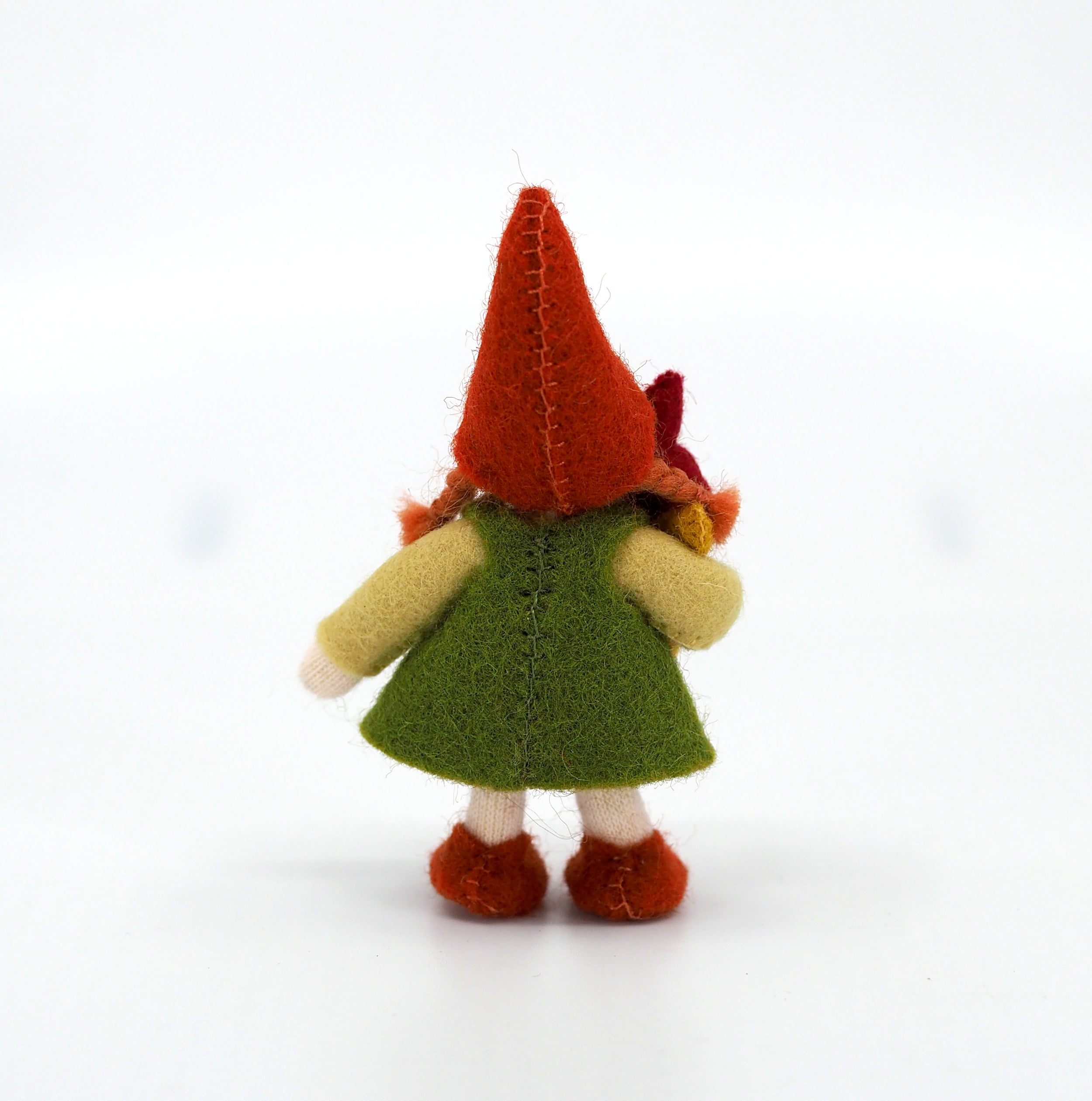 Big Sister Gnome Felted Waldorf Doll - Three Skin Tones