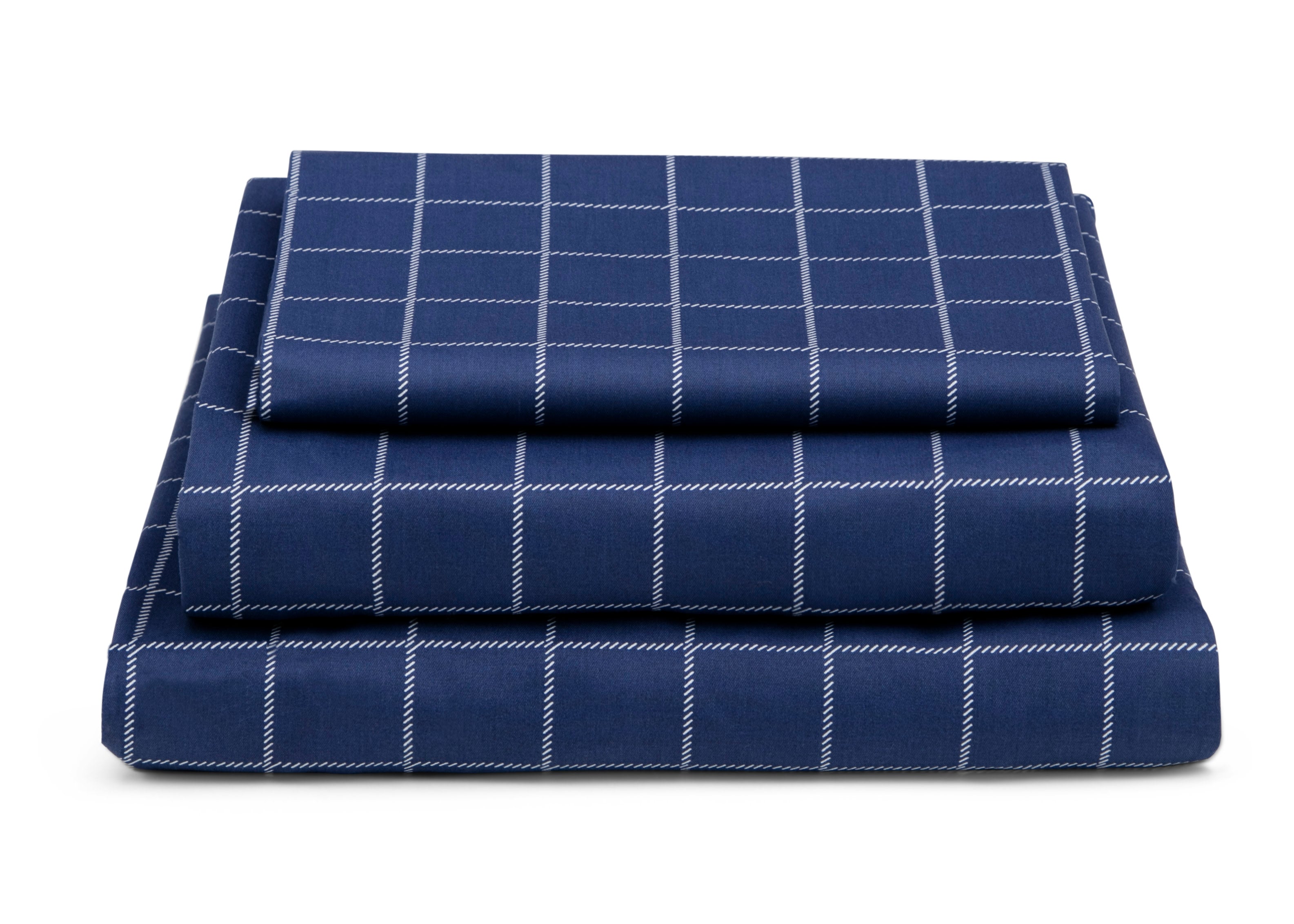 Plaid 3-Piece Twin Sheet Set
